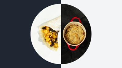 Die Küchenschlacht: Staffel 2025, Folge 230: Gefüllte Crêpe vs. Apple Crumble