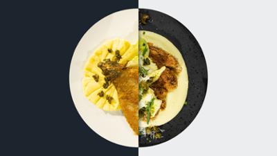 Die Küchenschlacht: Staffel 2026, Folge 34: Auberginenschnitzel mit Kartoffelpüree