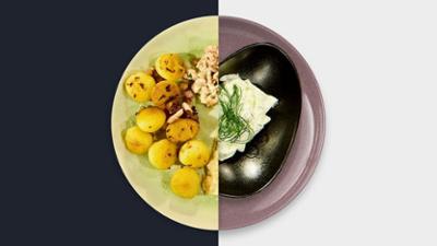 Die Küchenschlacht: Staffel 2024, Folge 131: Gebratene Schollenfilets „Büsumer Art“ mit Bratkartoffeln und Gurkensalat