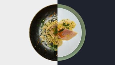 Die Küchenschlacht: Staffel 2023, Folge 232: Konfierter Saibling mit handgemachten Tagliolini in cremiger Fenchel-Sauce