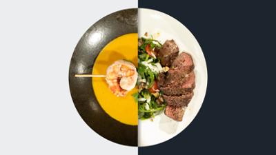 Die Küchenschlacht: Staffel 2026, Folge 182: Süßkartoffel-Orangen-Suppe vs. Tomaten-Rucola-Salat
