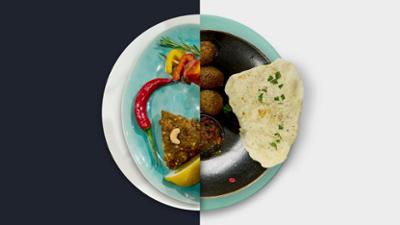 Die Küchenschlacht: Staffel 2023, Folge 145: Gebackene Kibbeh mit Minz-Pesto vs. Falafel mit Muhammara