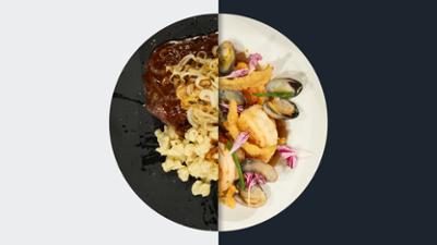 Die Küchenschlacht: Staffel 2026, Folge 106: Schwäbischer Zwiebelrostbraten vs. Venusmuscheln