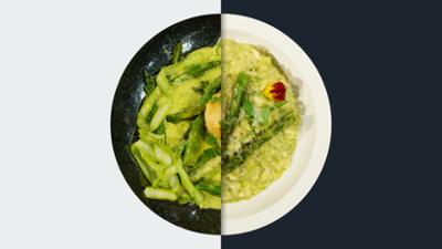 Die Küchenschlacht: Staffel 2026, Folge 108: Dreierlei vom Grünen Spargel vs. Spargel-Risotto