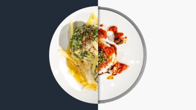 Die Küchenschlacht: Staffel 2025, Folge 176: Spinatknödel vs. Tofu mit Tomatensauce