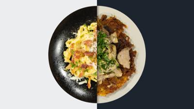 Die Küchenschlacht: Staffel 2026, Folge 85: Pasta alla carbonara vs. Kalbsgeschnetzeltes