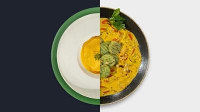 Die Küchenschlacht: Staffel 2024, Folge 211: Orangefarbener Ricotta-Raviolo vs. Grüne Gnocchi