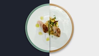 Die Küchenschlacht: Staffel 2023, Folge 195: Fasanenbrust mit lauwarmem Kartoffel-Linsen-Salat 