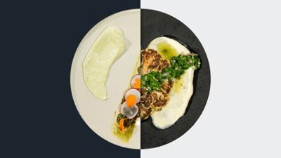 Die Küchenschlacht: Staffel 2026, Folge 113: Kernöl-Creme vs. Gebratener Blumenkohl