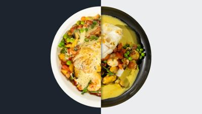 Die Küchenschlacht: Staffel 2026, Folge 30: Seeteufel-Kotelett „Paella-Style“ mit Gemüse