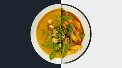 Die Küchenschlacht: Staffel 2026, Folge 95: Veganes Spargel-Erbsen-Curry
