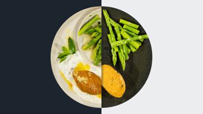 Die Küchenschlacht: Staffel 2026, Folge 135: Pochierte Bulgur-Praline mit Spargelsalat