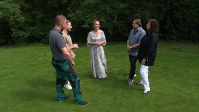 Duell der Gartenprofis: Staffel 2026, Folge 5: Ein Garten mit Schieflage