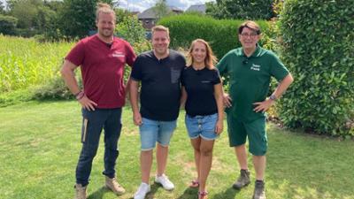 Duell der Gartenprofis: Staffel 2025, Folge 15: Ein neuer Garten für Familie Glashagen Duell der Gartenprofis: Staffel 2025, Folge 15: Ein neuer Garten für Familie Glashagen