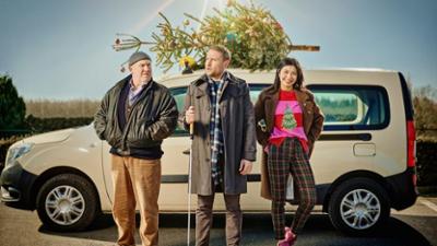 Ein Taxi zur Bescherung