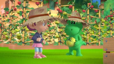 Grisu - Der kleine Drache: Staffel 1, Folge 28: Überraschung mit Tomaten 