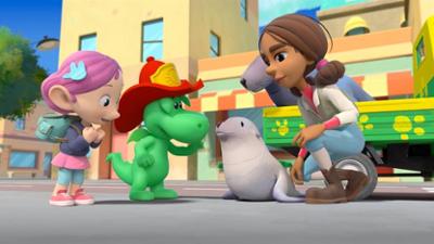 Grisu - Der kleine Drache: Staffel 1, Folge 29: Grisu und der Baby-Kumpel 