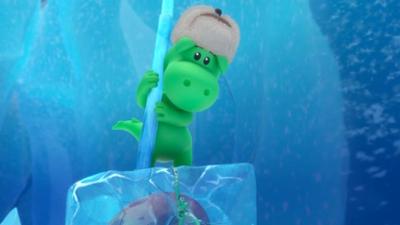 Grisu - Der kleine Drache: Staffel 1, Folge 51: Das Ei im Eis