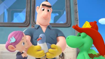 Grisu - Der kleine Drache: Staffel 1, Folge 39: Fluglehrer Grisu