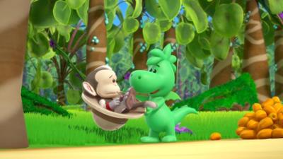 Grisu - Der kleine Drache: Staffel 1, Folge 37: Die Affenbrüder