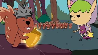 Super Happy Magic Forest: Staffel 1, Folge 47: Die Eichhörnchen-Königin