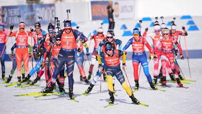 Wintersport - Saison 2025/26: Biathlon: Frauen-Staffel vom 8. März