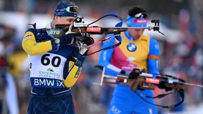 Wintersport - Saison 2025/26: Biathlon: Männer-Sprint vom 17. Januar