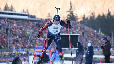 Wintersport - Saison 2025/26: Biathlon-Verfolgung der Männer vom 18. Januar