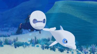 Zoom - Der weiße Delfin: Der Taucherhelm 