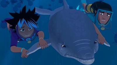 Zoom - Der weiße Delfin: Ein gefährliches Gebiet Zoom - Der weiße Delfin: Ein gefährliches Gebiet