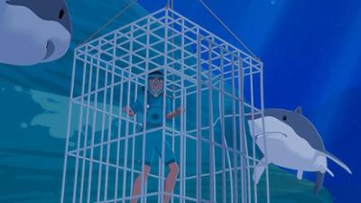 Zoom - Der weiße Delfin: Der Hai-Käfig